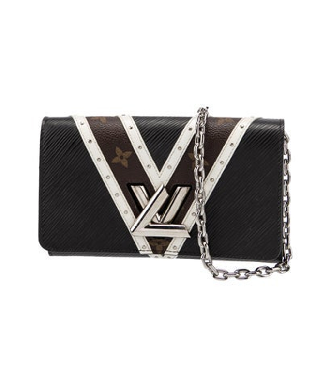 Louis Vuitton Vuitton Lv Monogram Twist Wallet On Chain