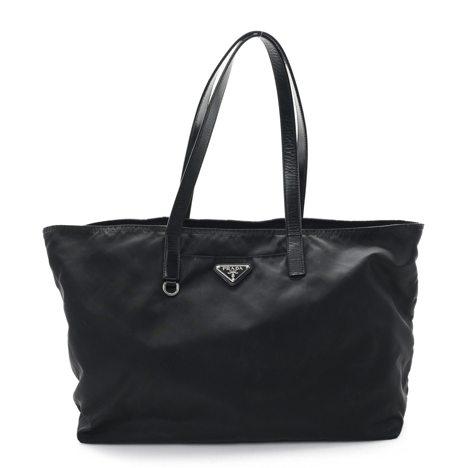Prada Tessuto Nylon Vela Tote Black