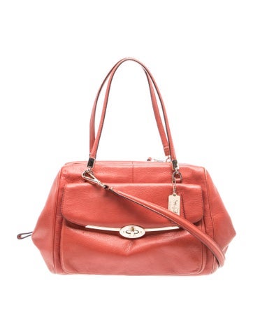 Coach Leather Top Handle Bag