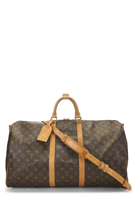 Monogram Canvas Keepall Bandouliere 55
