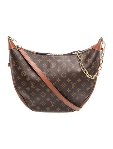 LV Monogram Reverse Monogram Loop Hobo Maxi