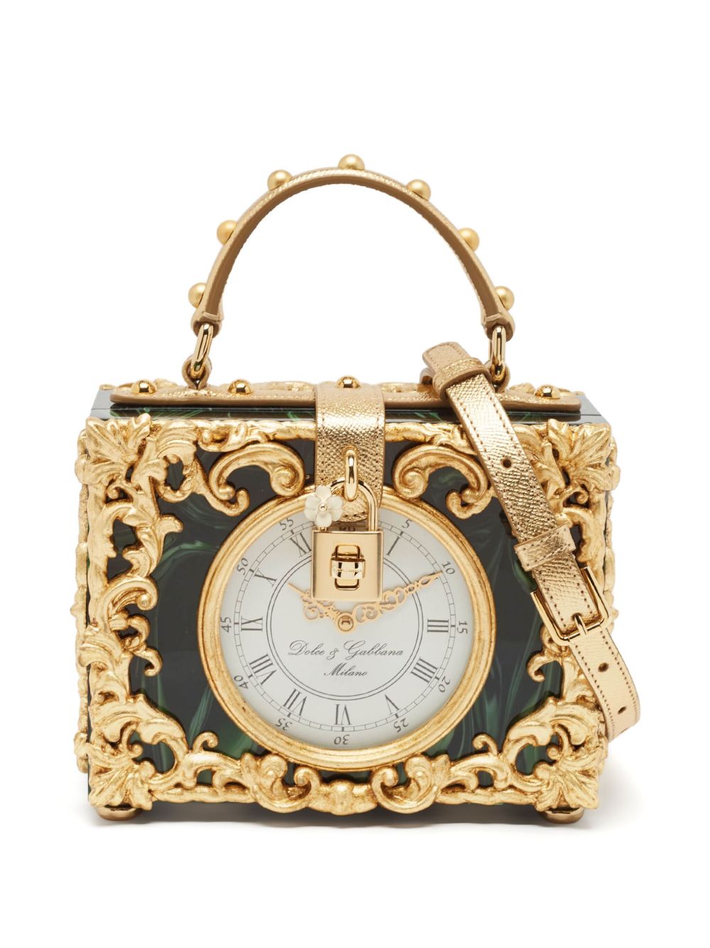 Dolce & Gabbana 2024 Baroque Clock mini bag