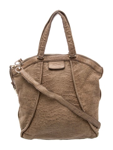 Max Mara Leather Top Handle Bag