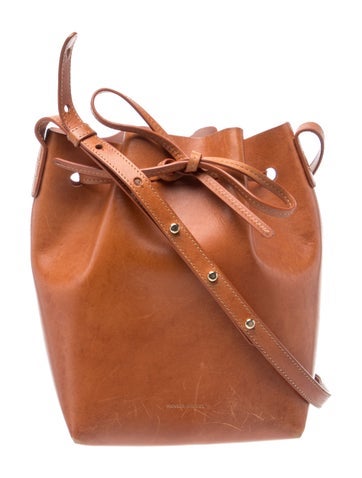 Mansur Gavriel Leather Bucket Bag