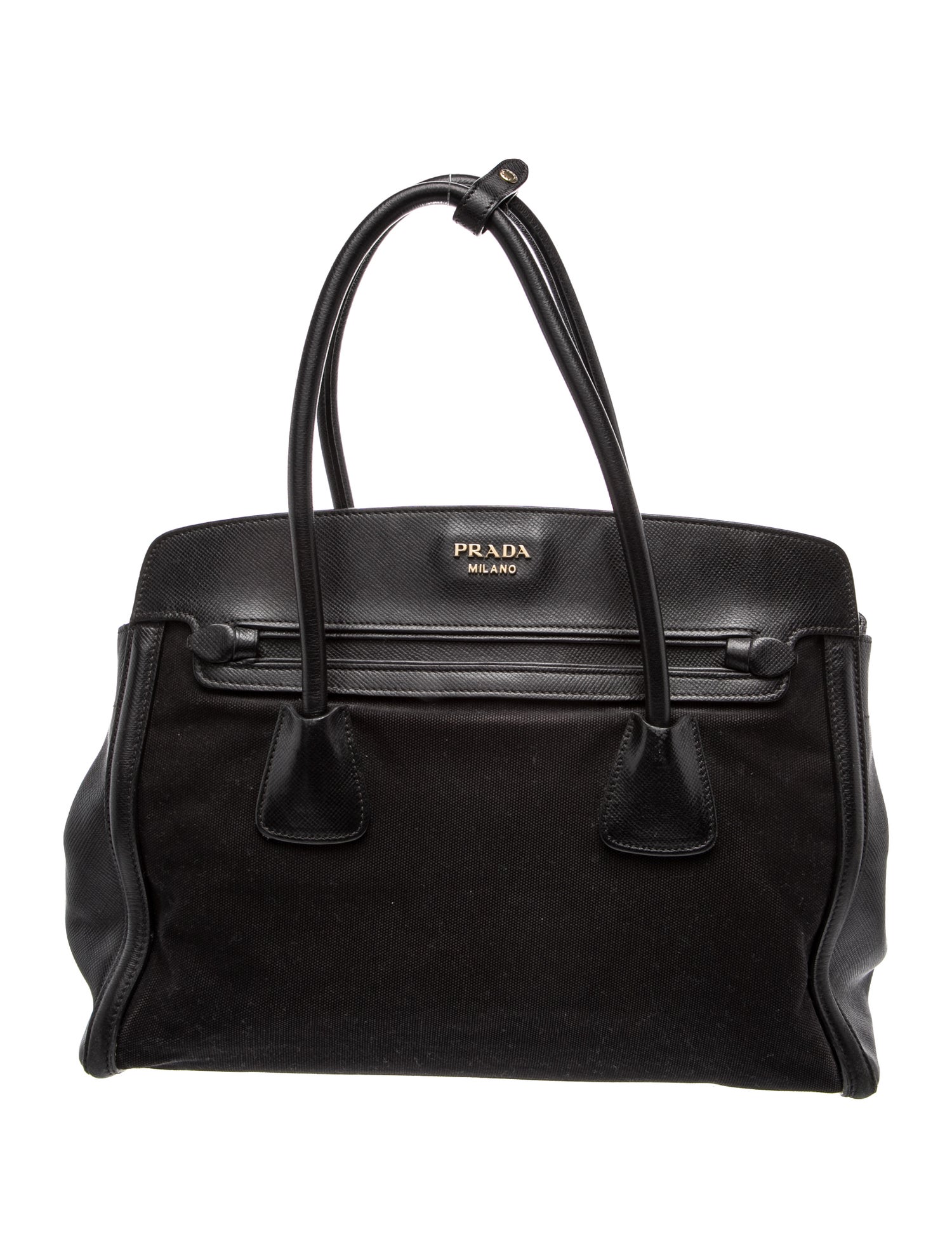 Enameled Metal Triangle Tote
