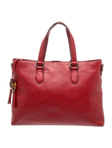Leather Top Handle Bag