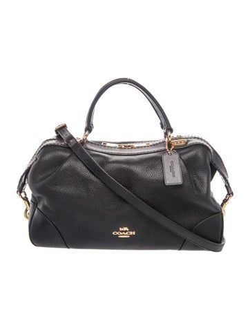 Leather Top Handle Bag