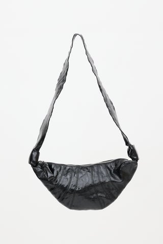 Lemaire Coated Small Croissant Bag