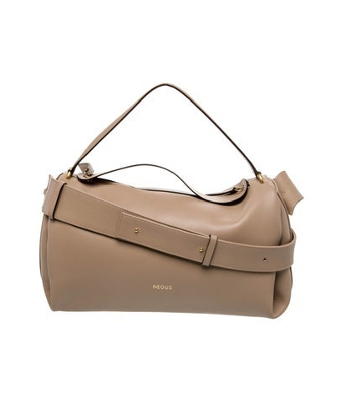 Neous Leather Top Handle Bag
