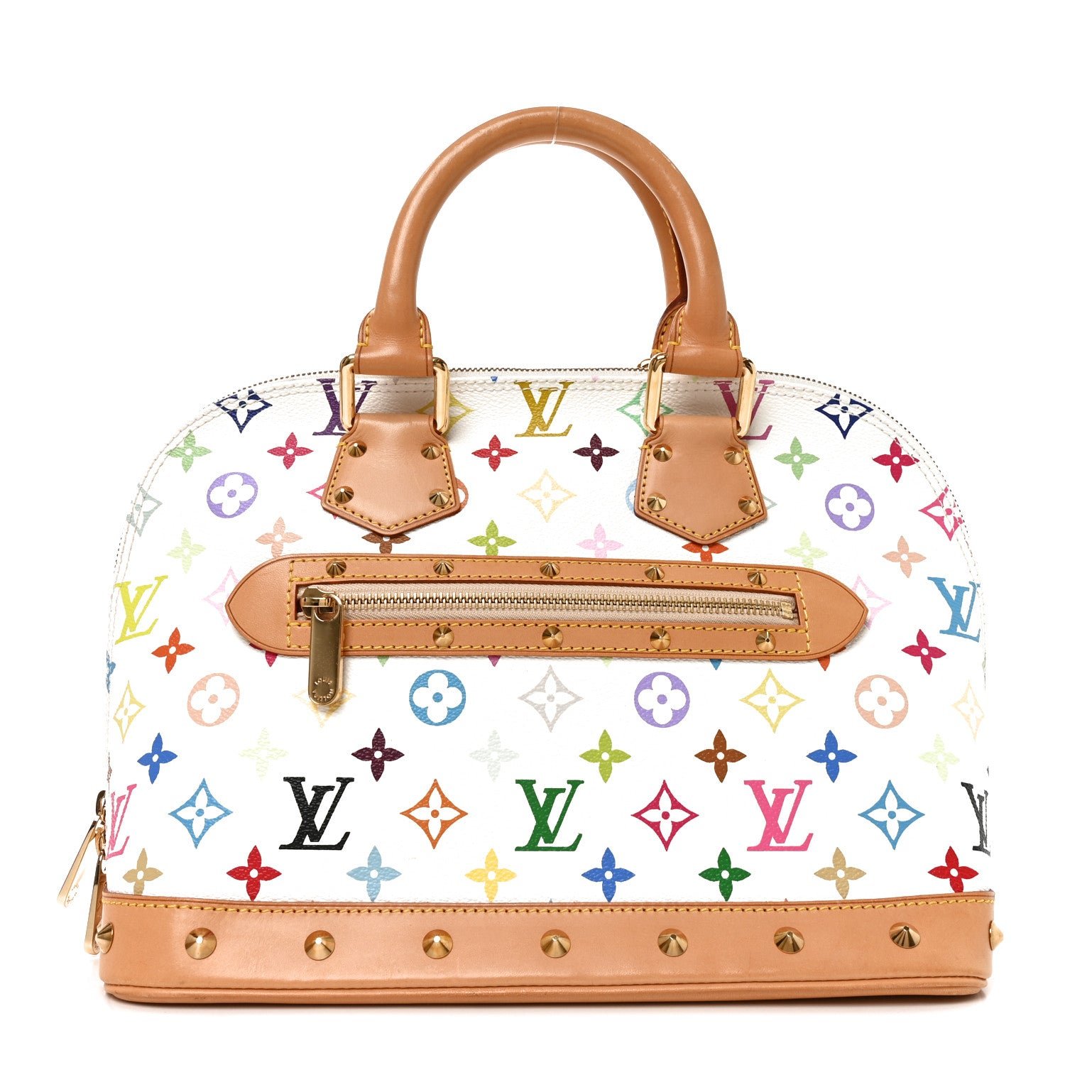 Louis Vuitton Monogram Multicolor Alma White