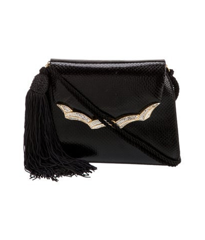 Judith Leiber Leiber Leather Evening Bag