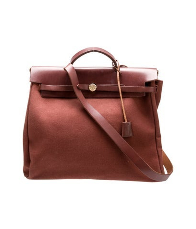Hermes Toile Vache Hunter Herbag 39