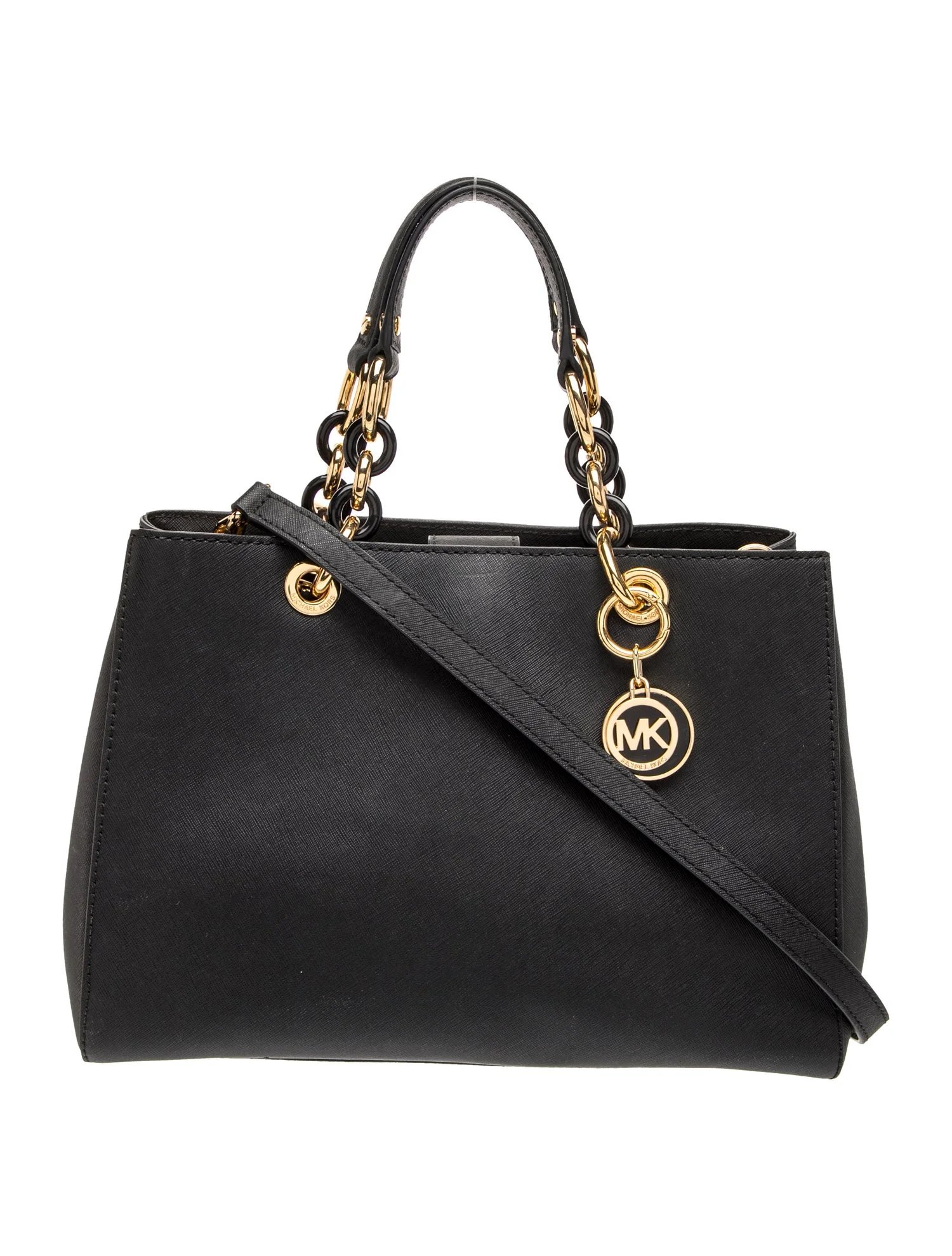 Saffiano Leather Top Handle Bag