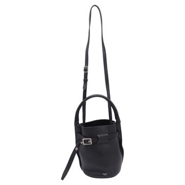 Leather Big Bag Bucket Nano
