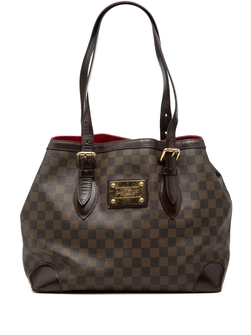 2008 Damier Ebene Hampstead MM tote bag