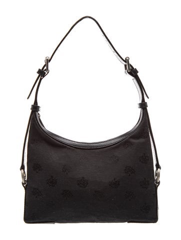 Mulberry Canvas Shoulder Bag