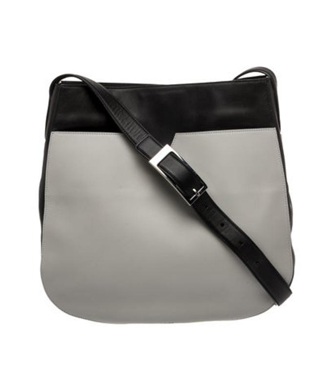 Vince Leather Messenger Bag