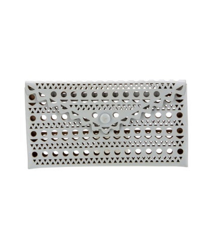 Alaia Leather Clutch