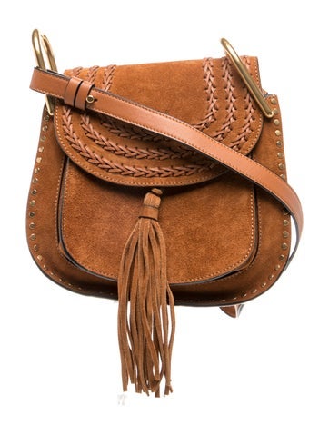 Chloe Suede Hudson Crossbody Bag