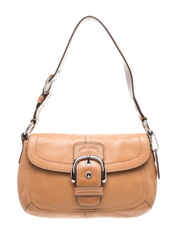 Coach Leather Shoulder Bag