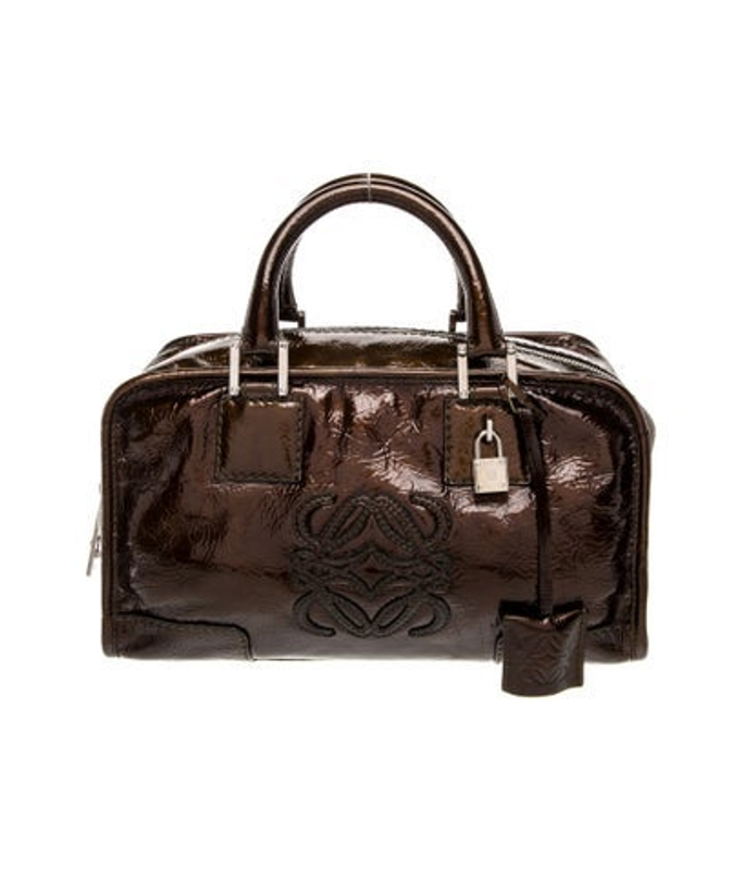 Loewe Patent Leather Amazona 28 Vintage