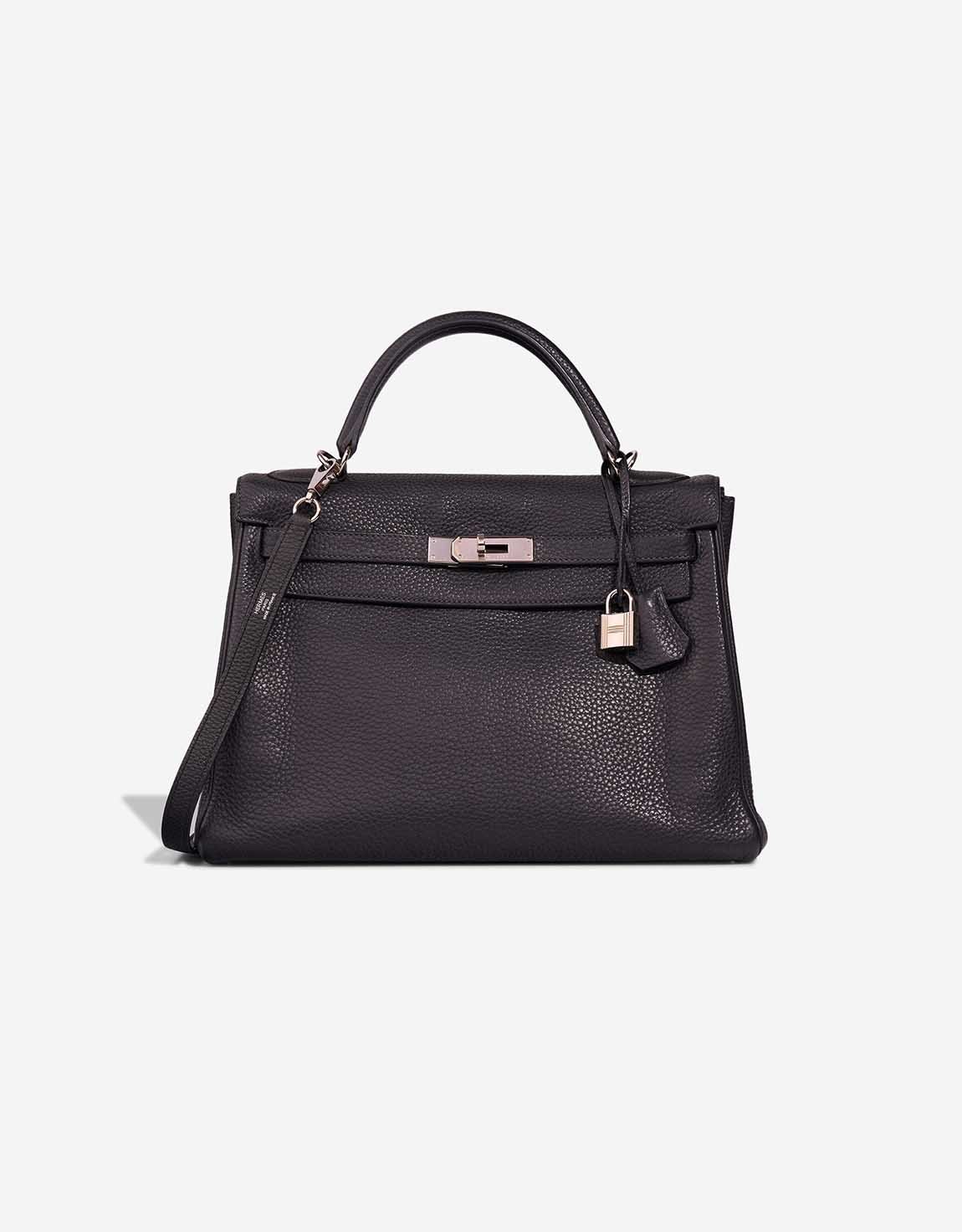 Hermes 
		Kelly 32 Clémence Ardoise    