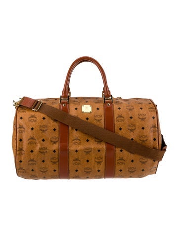 MCM Visetos Weekender Bag