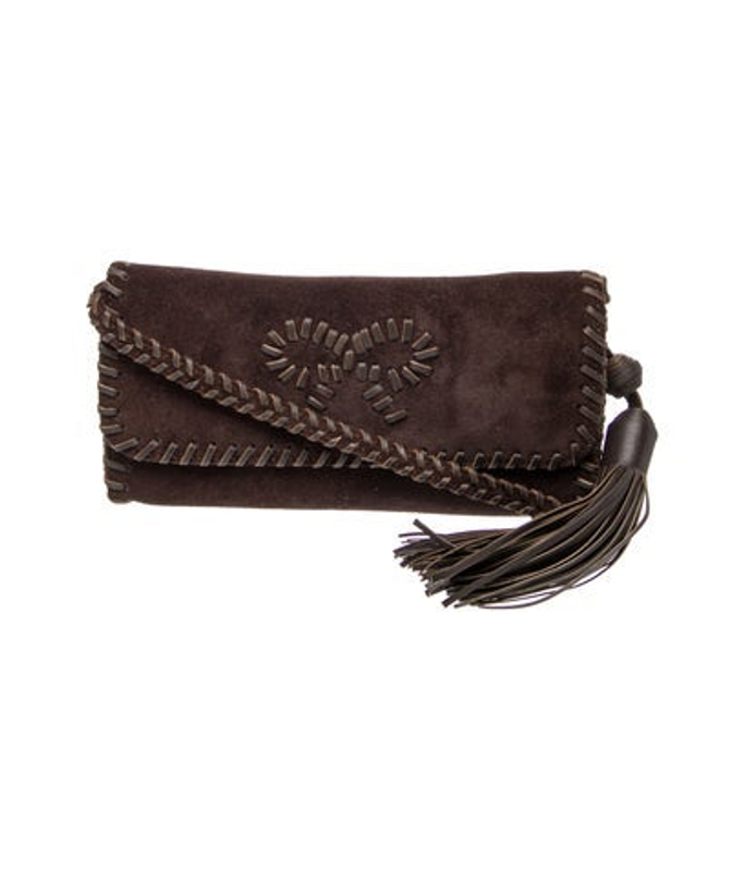Anya Hindmarch Hindmarch Suede Shoulder Bag