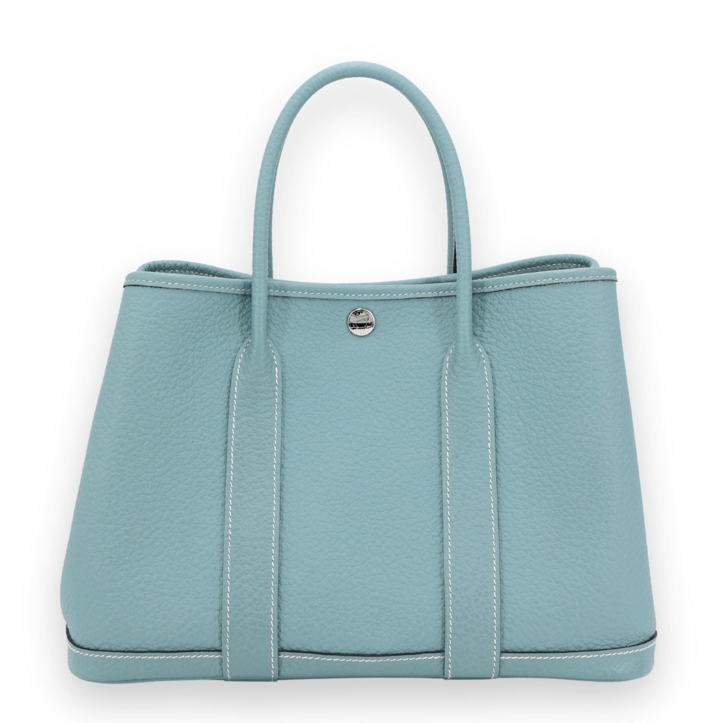 Very Good ( Rank A) HERMÈS Garden Party TPM Ciel (7G) Negonda Palladium hardware Z (2021)