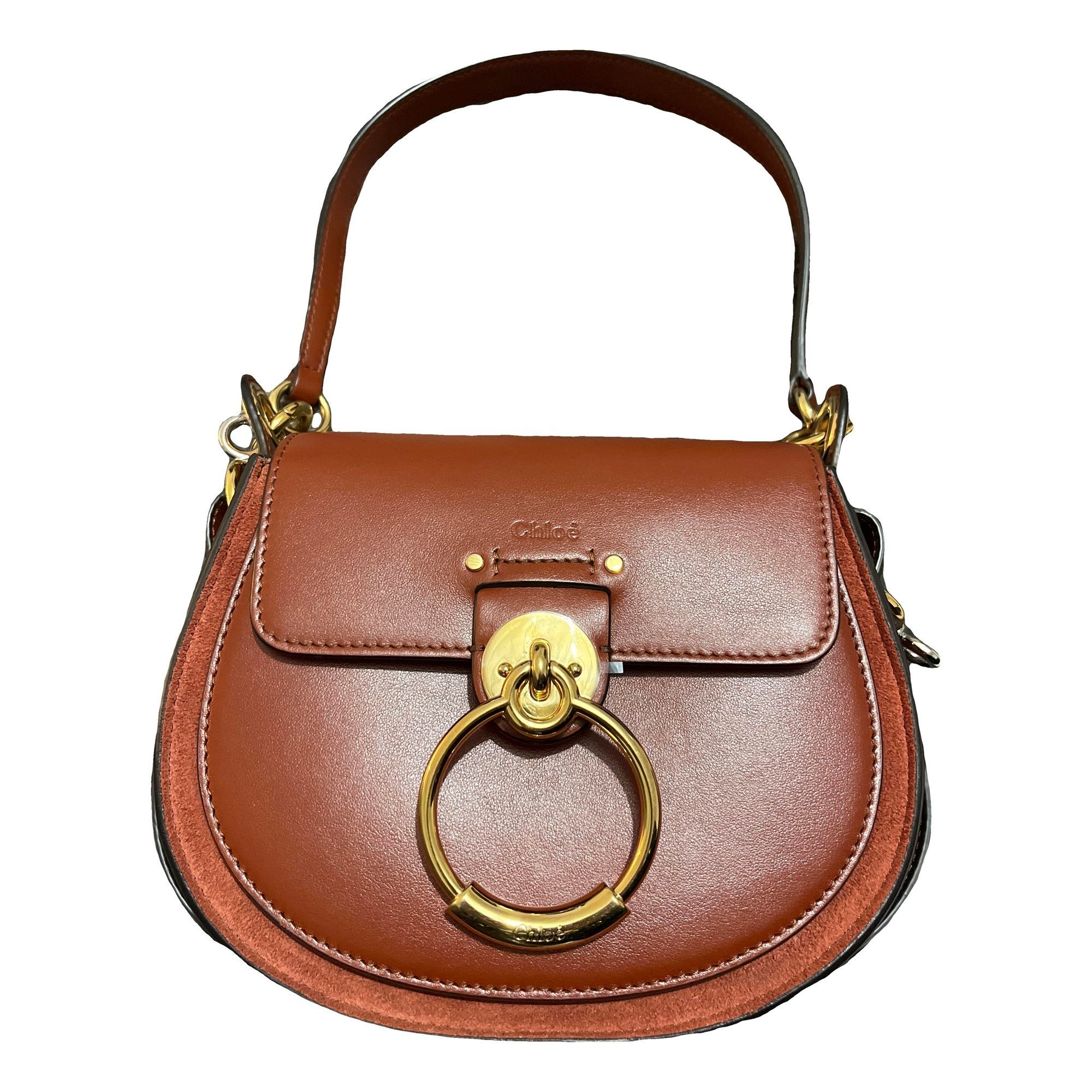 Tess leather handbag