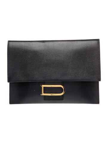Delvaux Leather Clutch