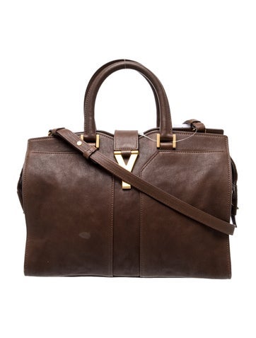 Leather Cabas Two-Way