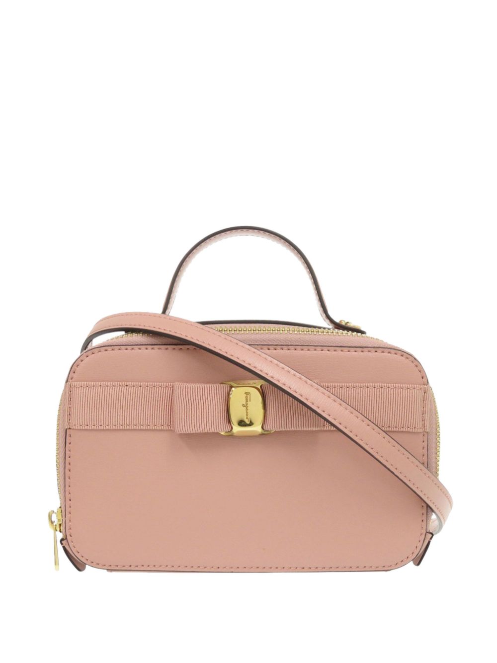 Ferragamo 2000-2025 Leather Vara Bow satchel
