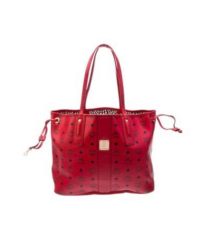 MCM Leather Bucket Bag