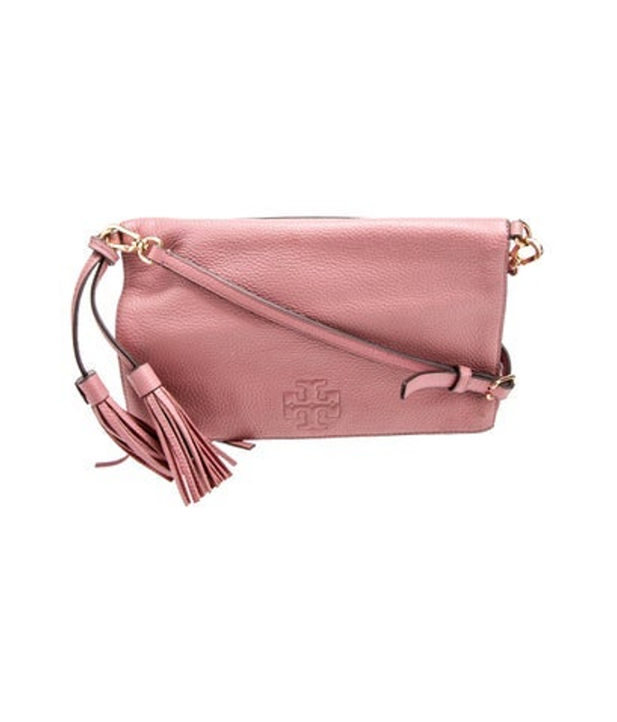 Tory Burch Burch Leather Crossbody Bag