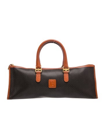 Leather Top Handle Bag