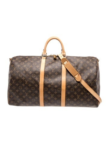 LV Monogram Keepall Bandouliere 55