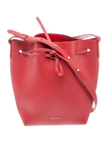 Leather Bucket Bag