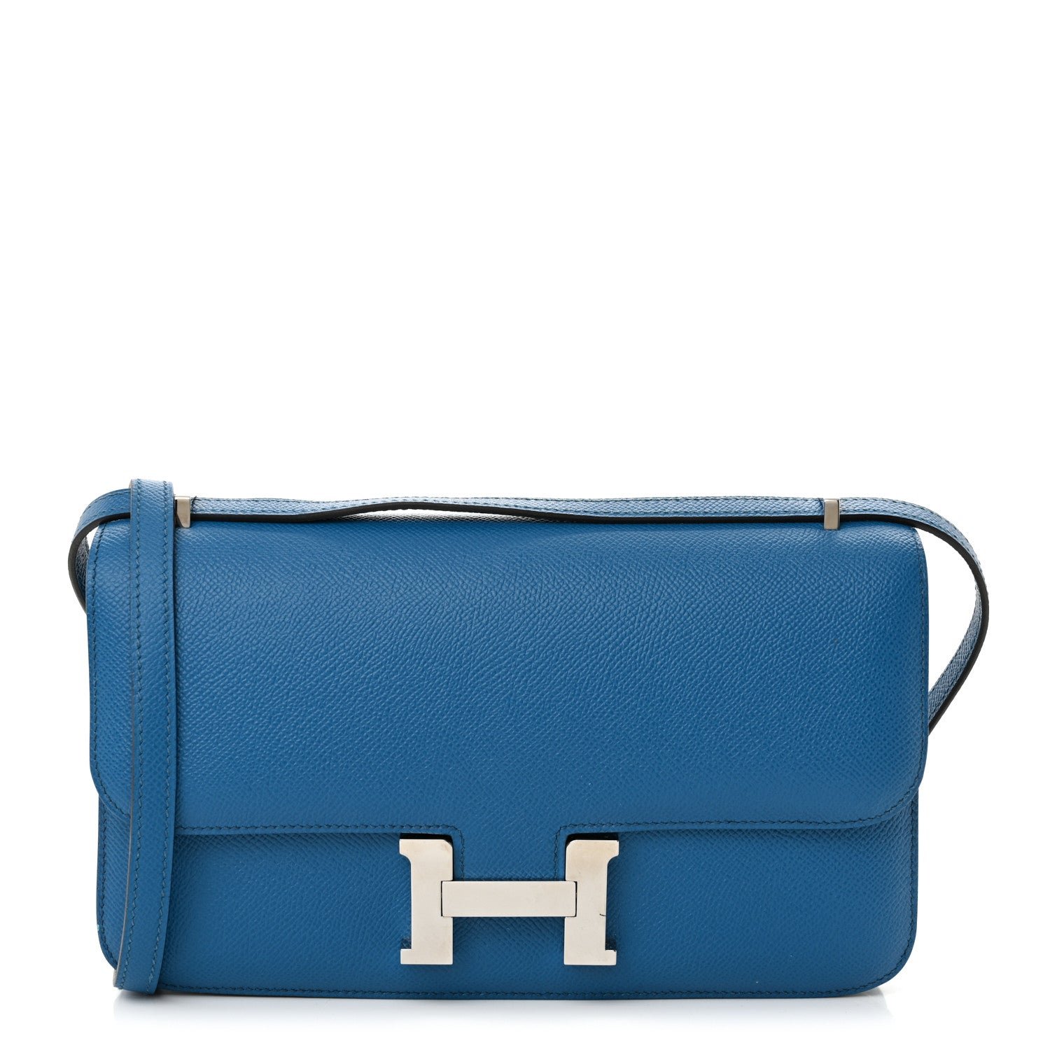Hermes Epsom Constance Elan 25 Bleu Izmir