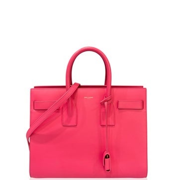 Saffiano Lux Leather Small Sac De Jour