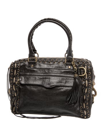 Leather Top Handle Bag
