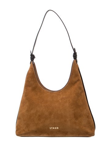Staud Suede Top Handle Bag