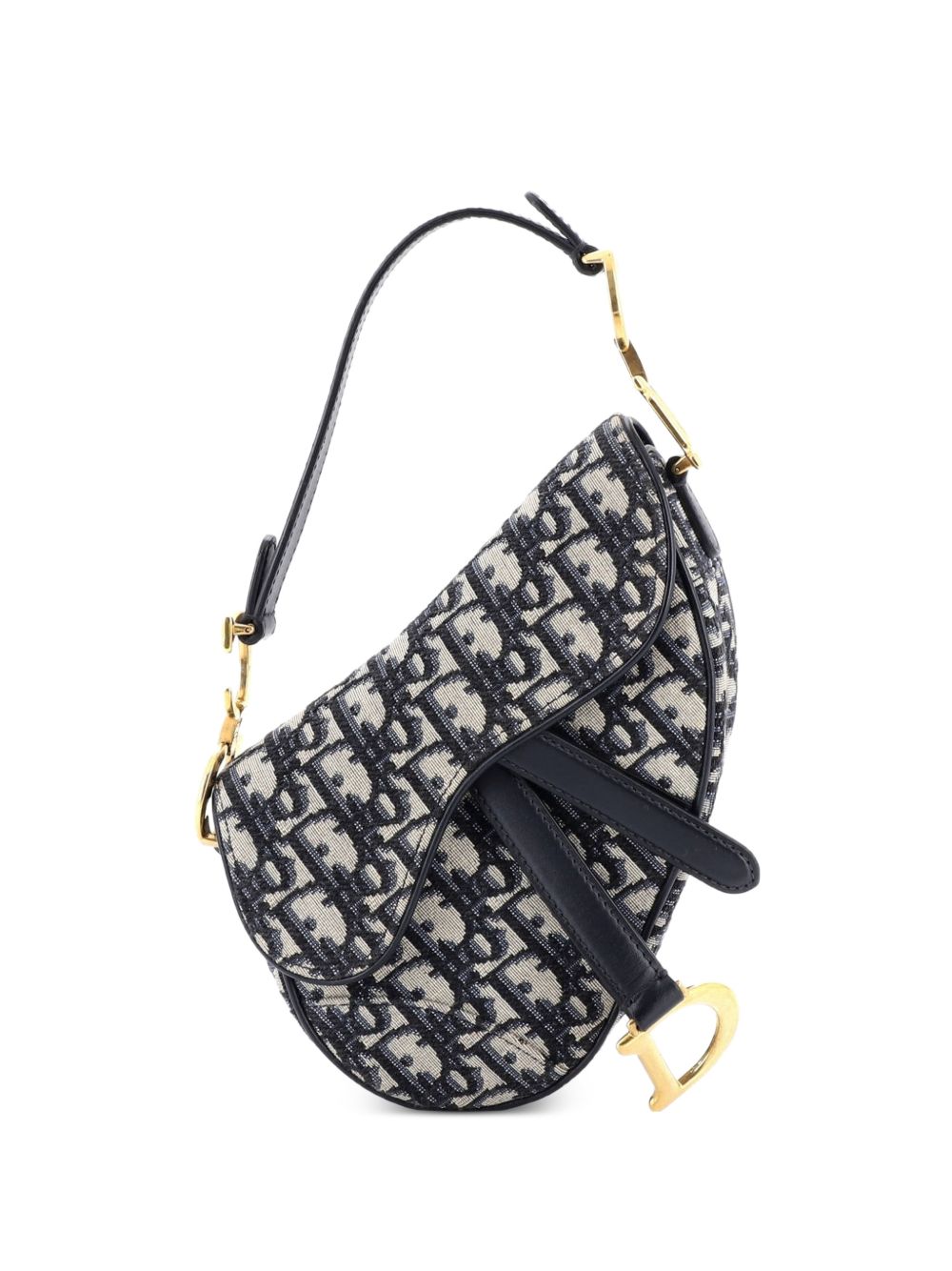 Saddle Handbag Oblique Canvas Mini shoulder bag