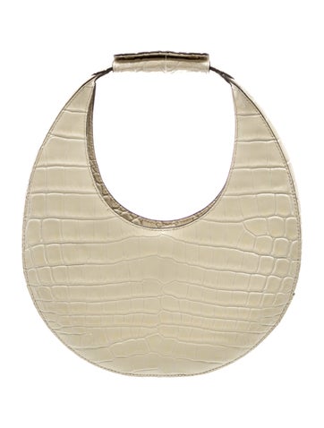 Embossed Leather Shoulder Bag