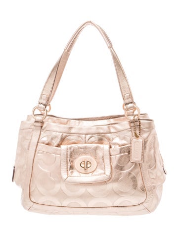 Coach Leather Shoulder Bag