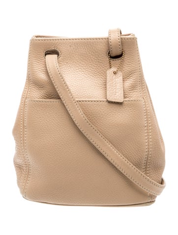 Leather Bucket Bag Vintage