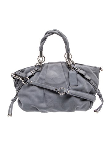 Leather Top Handle Bag