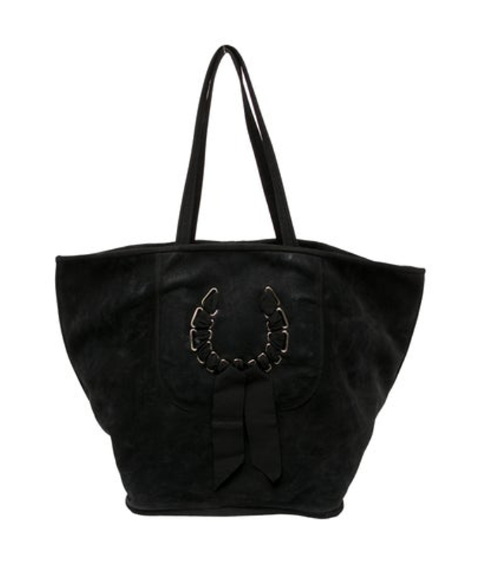 Nina Ricci Ricci Suede Evening Bag