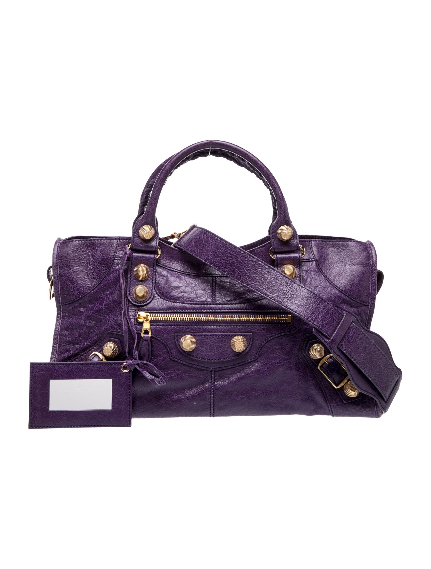 Balenciaga Leather Motocross City Giant
