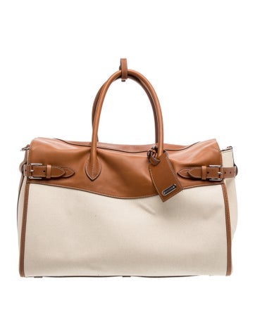 Leather Weekender Bag
